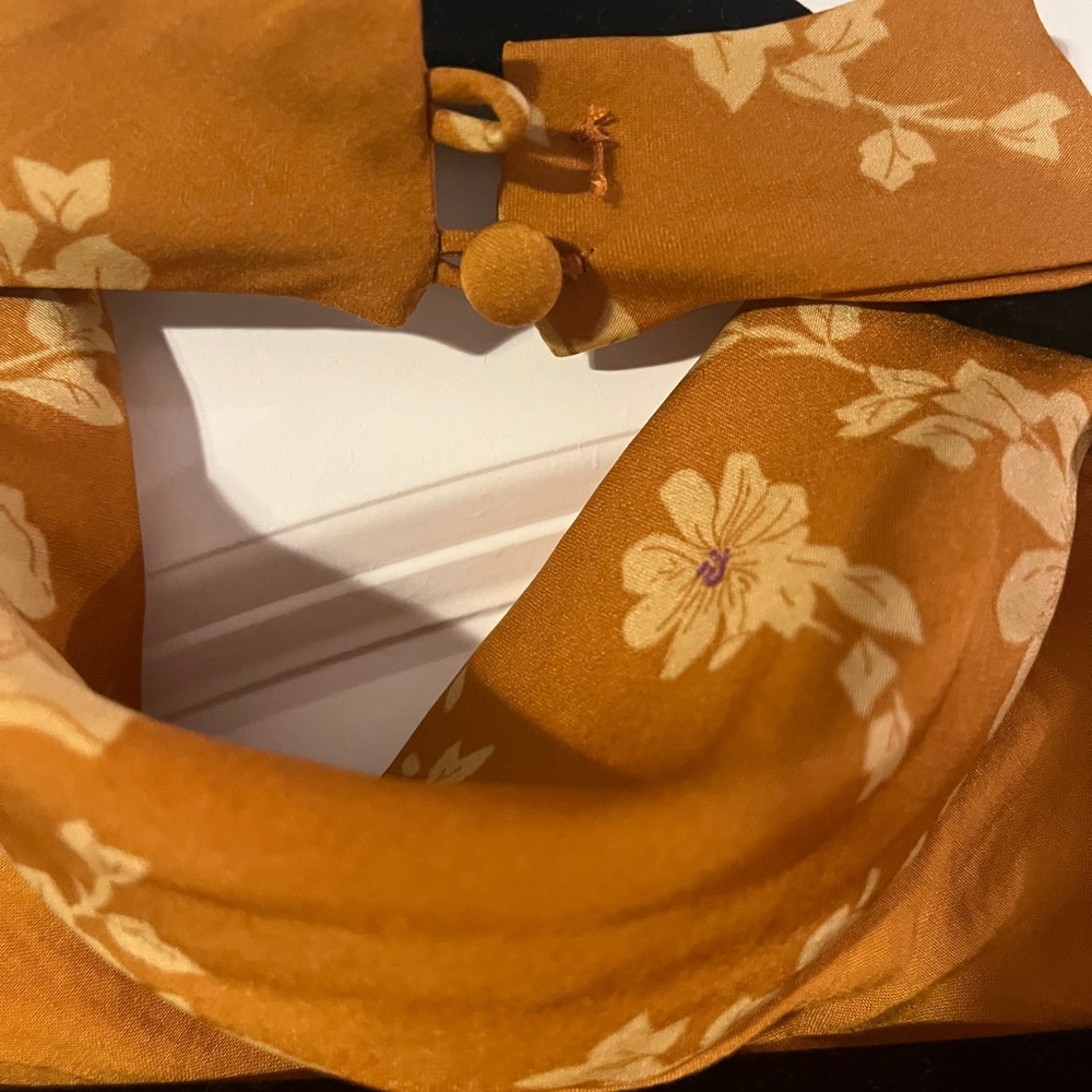 Free People Silk Floral Dress - Picture 6 of 10